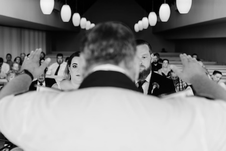 Wedding ceremony by Dr. Gerrit Rademeyer in St Lucia