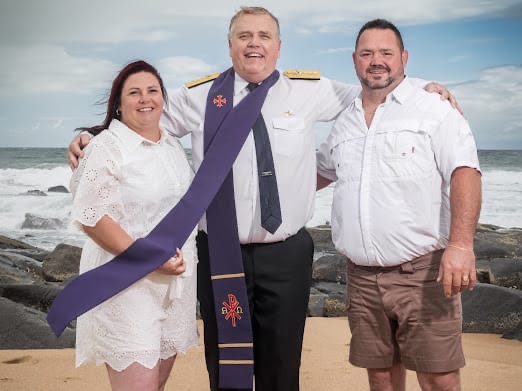 Wedding ceremony by Dr. Gerrit Rademeyer in St Lucia