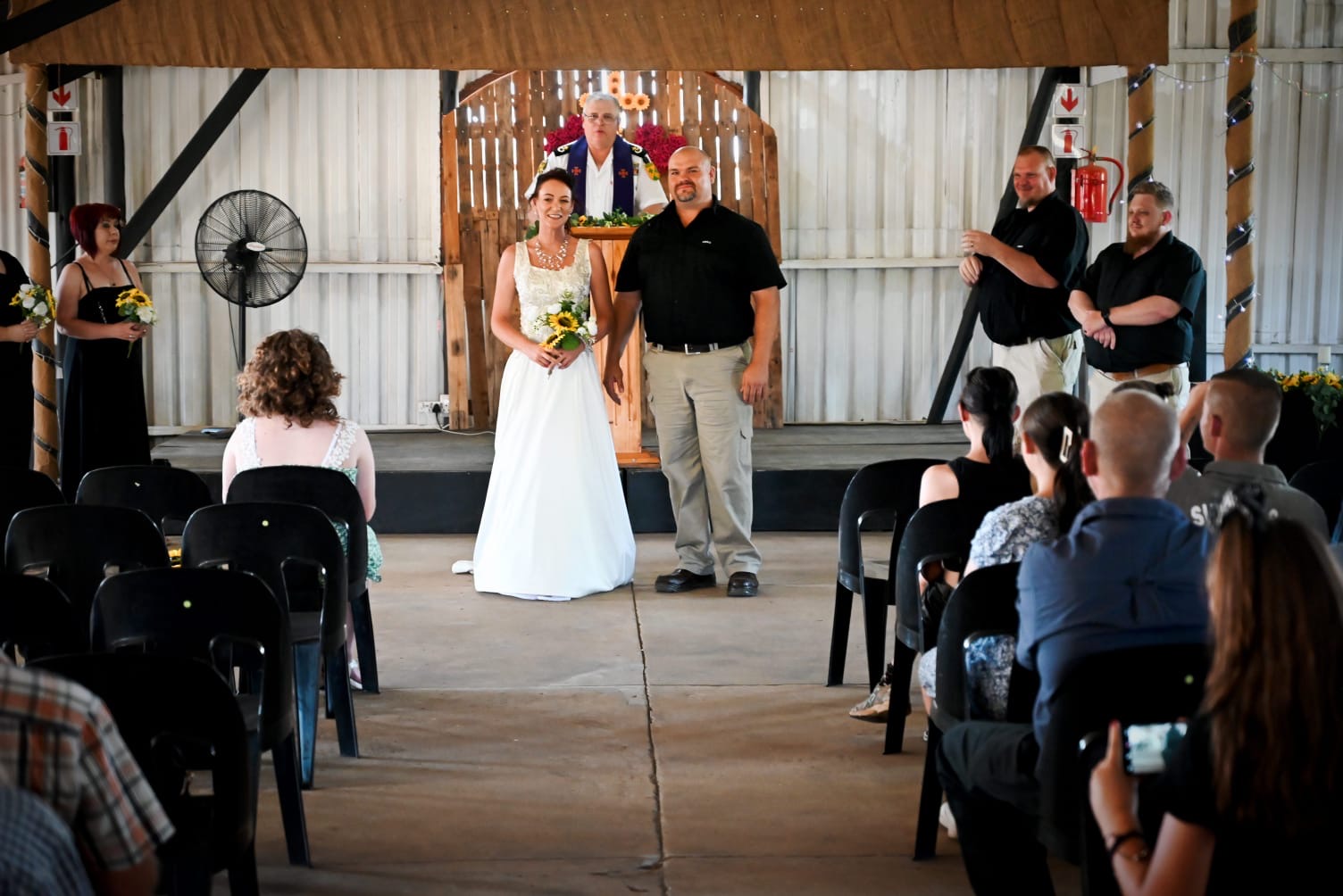 Wedding ceremony by Dr. Gerrit Rademeyer in St Lucia